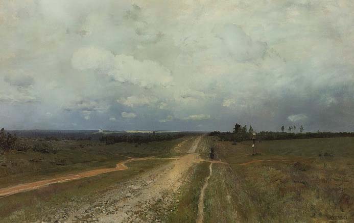 Isaac Levitan The Vladimirka